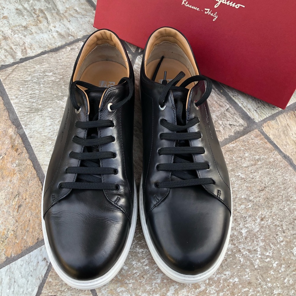 Salvatore Ferragamo Newport Shoes Size 12 EE